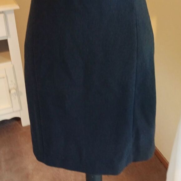 Club Monaco Textured Little Black Dress Dark Academia - Picture 4 of 13